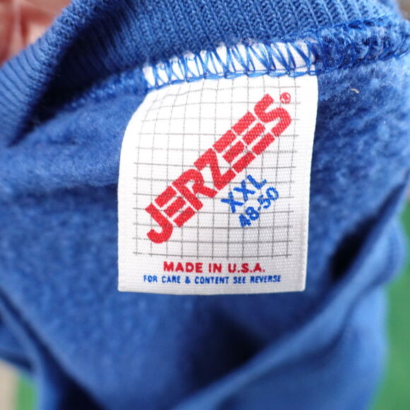 VINTAGE ST MARY CATHEDRAL SCHOOL ST LOUIS USA MADE SWEATSHIRT SZ 2XL (24X28) 90s - Picture 7 of 7